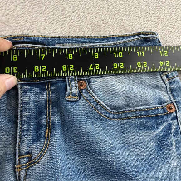 Aeropostale American Eagle Womens Jeans Size 000/00 Skinny Leg Blue Denim Casual - Picture 5 of 16